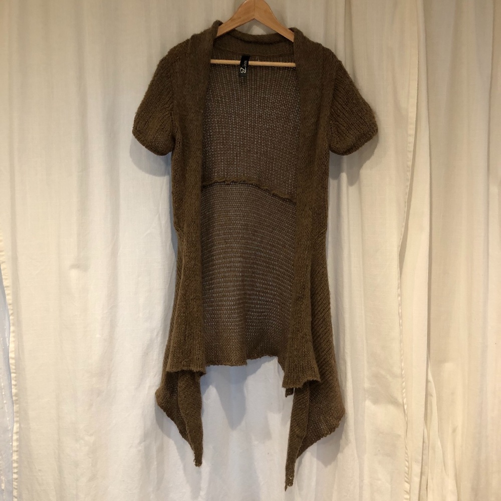 DUSTER SWEATER - DARK TAUPE
